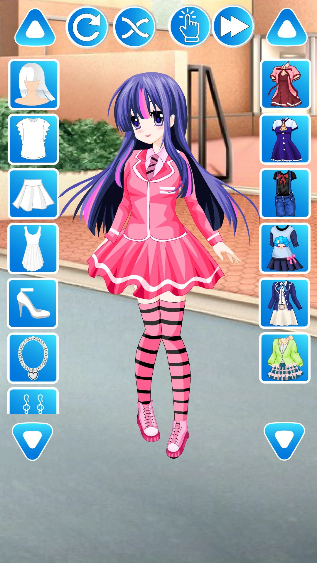Pony College Student Dress Up screenshot