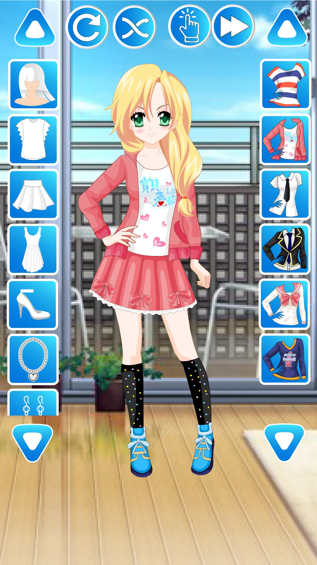 Pony College Student Dress Up screenshot